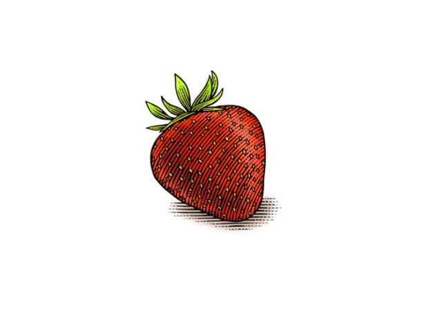strawberry art 2